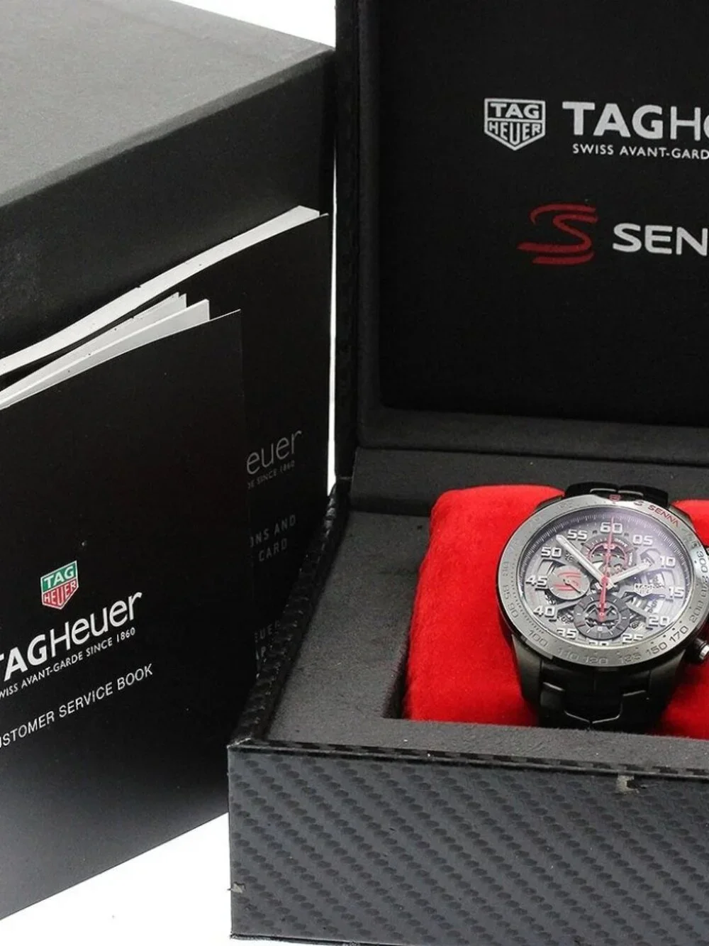 TAG HEUER Carrera Caliber Heuer 01 Ayrton Senna CAR2A1L Automatic Men's - Picture 2 of 7